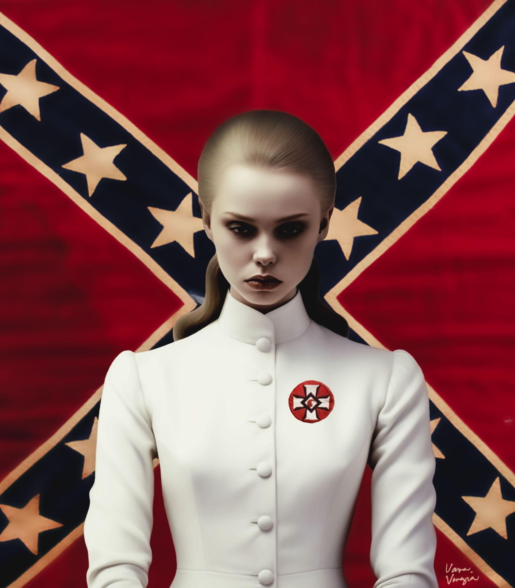 White sepremecy woman  copy